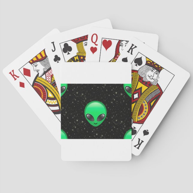 Baralho alienígena emojis (Verso)