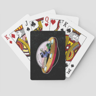 Baralho Alienígena espacial Roubando a Lua