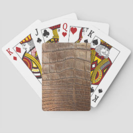 Baralho Alligator Crocodile Wild Exotic Animal print