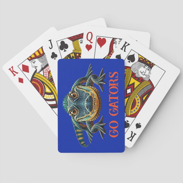 Baralho Alligator - Go Gators (Verso)