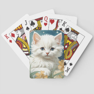 Baralho Alphonse Mucha Art Nouveau Kitten