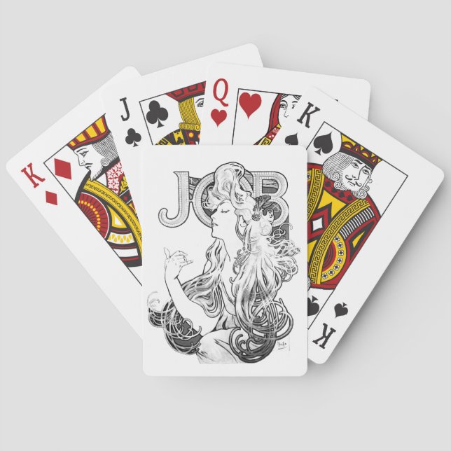 Baralho Alphonse Mucha JOB ISOGS (Verso)