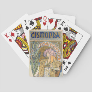 Baralho Alphonse Mucha - Sarah Bernhard Painting