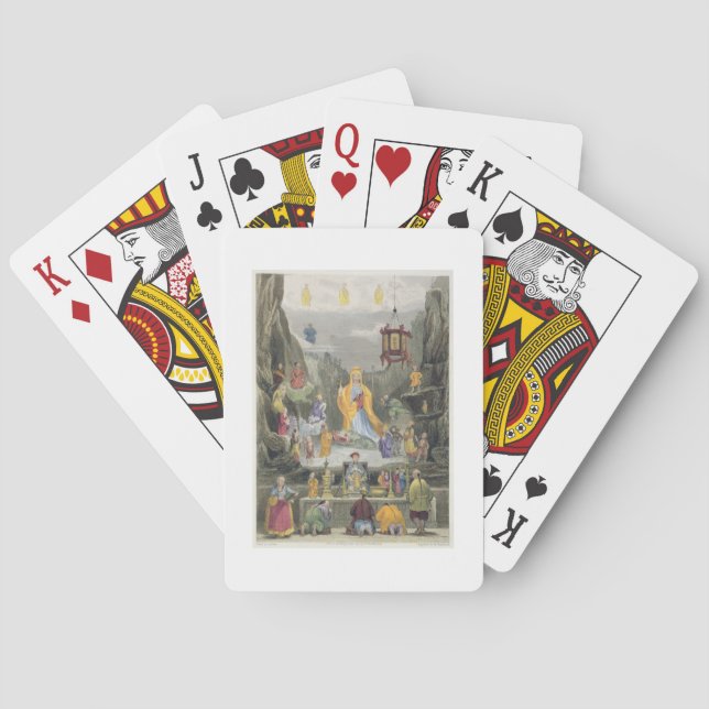 Baralho Altar Piece in the 'Yun Stzoo Stzee' Temple, Ting- (Verso)