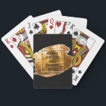 Baralho Alterar Texto Adicionar Nome Ela Estimulou Dourado<br><div class="desc">Adicione o Nome e Mude QUALQUER do Texto - - consulte a minha loja para ver mais excelentes que Ela Deu Presentes.</div>