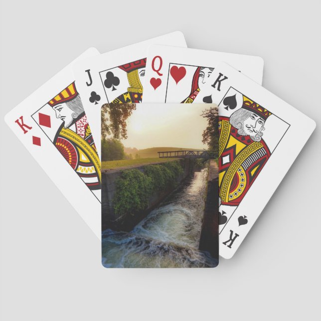 Baralho Amanhecer nas cinco ligas (Verso)