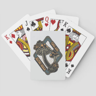 Baralho Amanita Muscaria Mushroom Botanical Cottagecore 