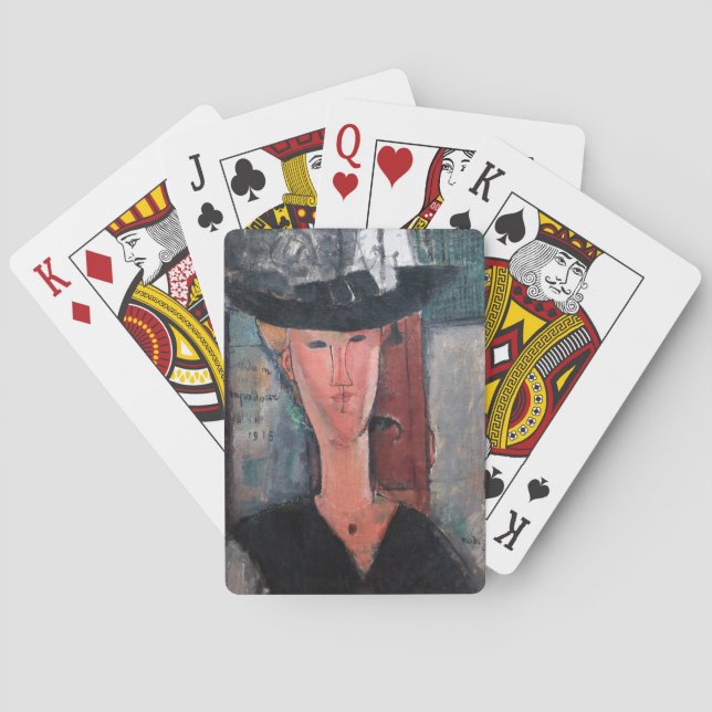 Baralho Amedeo Modigliani - Madame Pompadour (Verso)