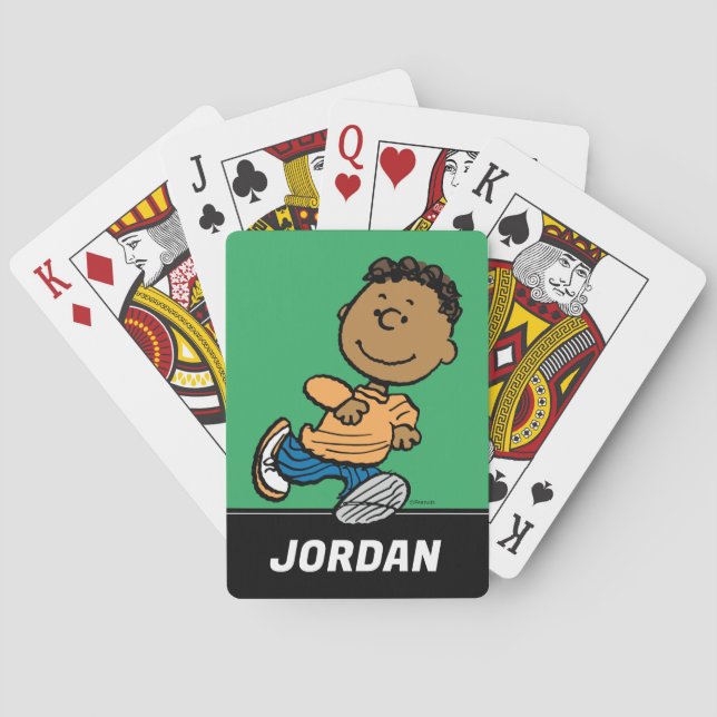 Baralho Amendoins | Franklin Executando Cartões (Verso)