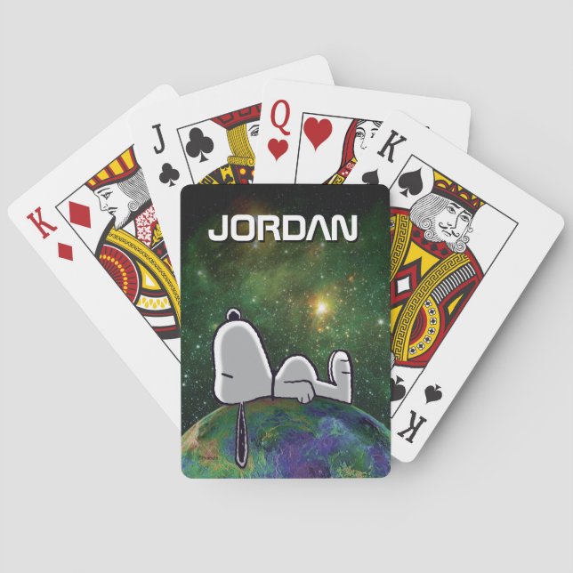 Baralho Amendoins | Snoopy Spacted Out Play Cards (Verso)