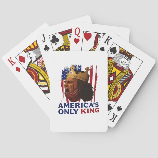 Baralho America’s Only King (Verso)
