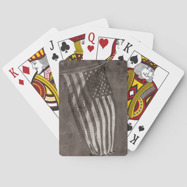 Baralho American Flag Vintage (Verso)