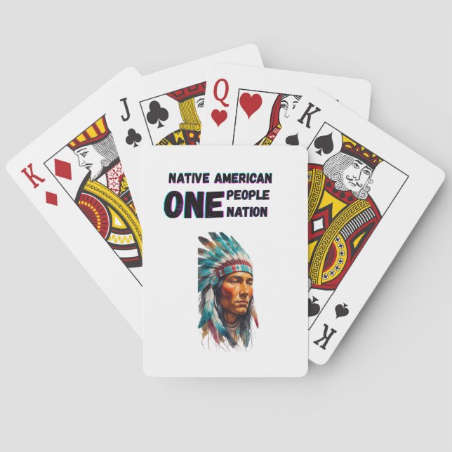 Baralho Americano nativo (Verso)