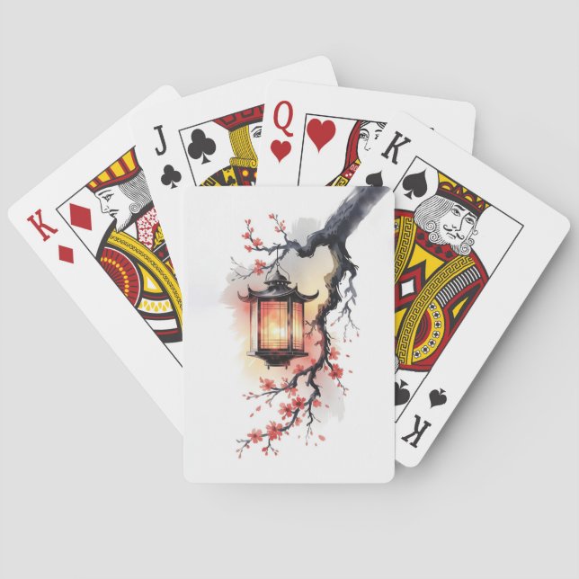 Baralho AMITA | Infinite Lantern | Cherry Blossom Light  (Verso)