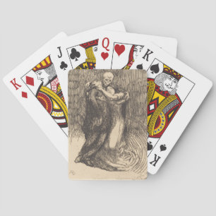 Baralho Amor condenado à morte (por Paul-Albert Besnard)