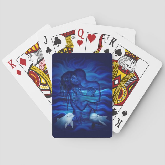 Baralho Amor, Passion act - par com Dolphin pair (Verso)