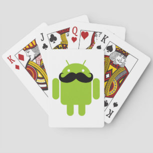 Baralho Android Robot Mustache