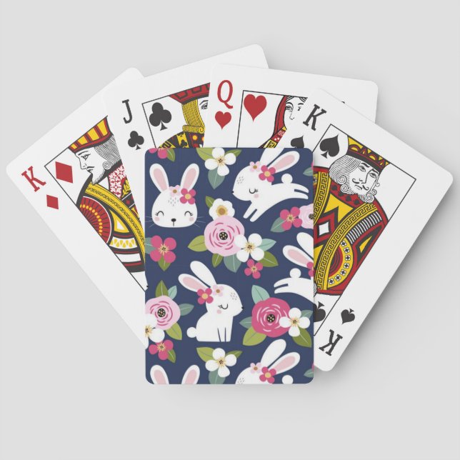 Baralho Animal floral  (Verso)