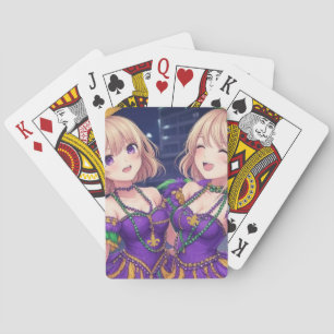 Baralho Anime Girls Mardi Gras