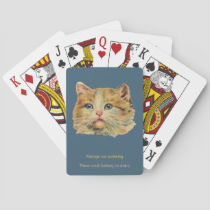 Baralho ANITA ~ CAT AMA ~ VINTAGE CAT ~ Ginger ~