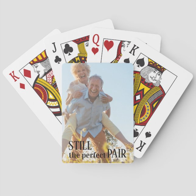 Baralho Aniversário de Casamento / Cartões de Celebração d (Verso)