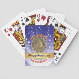 Baralho Aniversário de Moedas de 50 anos de recuperação Vo
