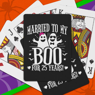 Baralho Aniversário do Casamento de Outubro 25