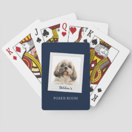 Baralho Aniversário do Pet Cachorro Foto Personalizada Jog