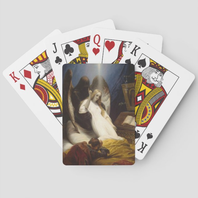 Baralho Anjo da Morte (Indo ao Céu) (Horace Vernet) (Verso)