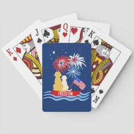 Baralho Annapolis Cães 4 de julho de Cards Noturnos