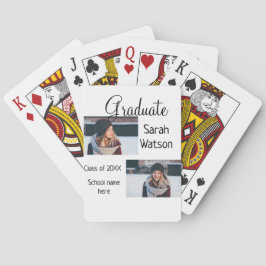 Baralho ano de classe de adição clássico simples de fotogr