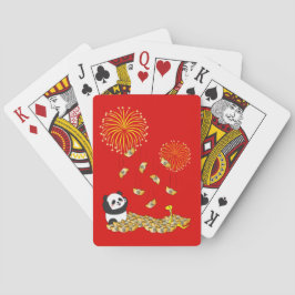 Baralho Ano Novo Chinês da Cobra 2025 Panda