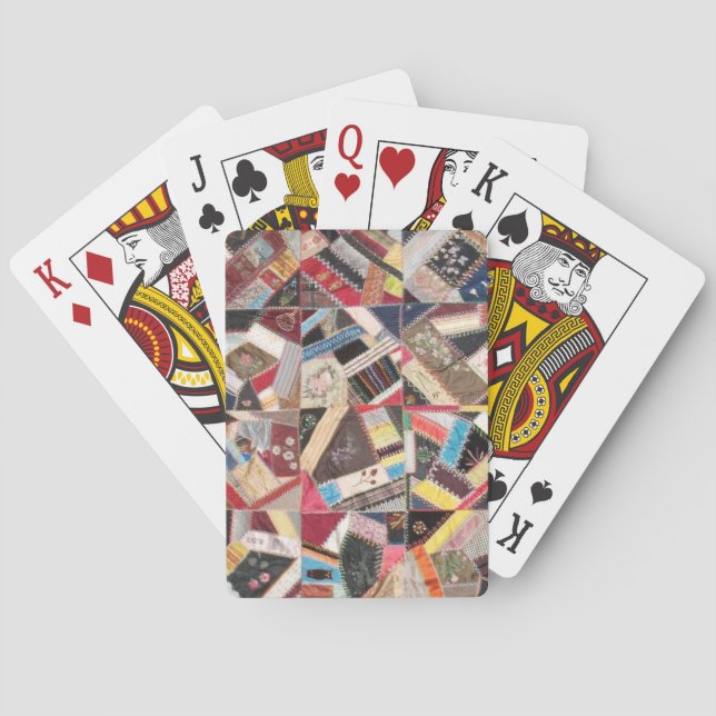 Baralho Antiquado, Era Vitoriana, Quilt Louco (Verso)