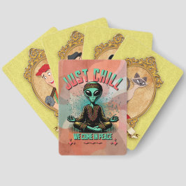 Baralho Apenas relaxe, nós viemos em paz