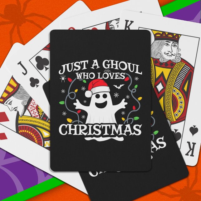 Baralho Apenas Uma Menina Que Ama O Dia de as Bruxas engra (Criador carregado)