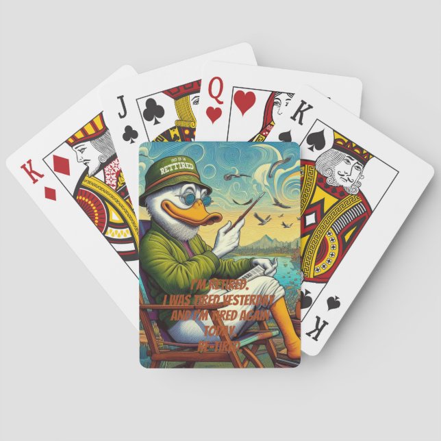 Baralho Aposentado e reaxado (Verso)