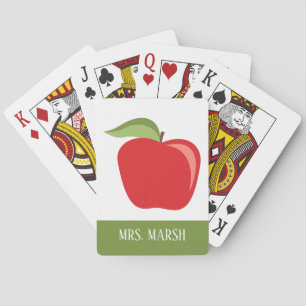 Baralho Apple de Professora Personalizada com Apple Modern