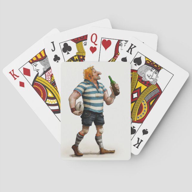 Baralho Après Rugby - Cartões De Jogar (Verso)