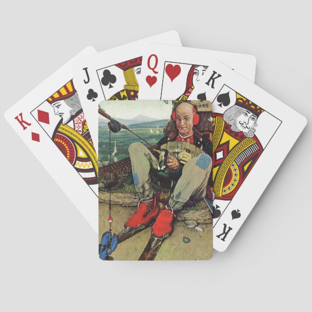 Baralho April Fool, 1945 (Verso)