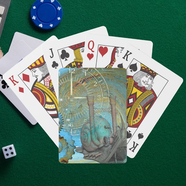 Baralho Aqua Steampunk Snail Traveler (Criador carregado)