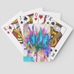Baralho Aquarela Atormentada Rainbow Cactus Dahlia