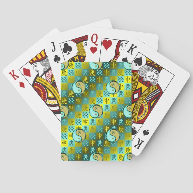 Baralho Aquarius & Metal Monkey (Verso)