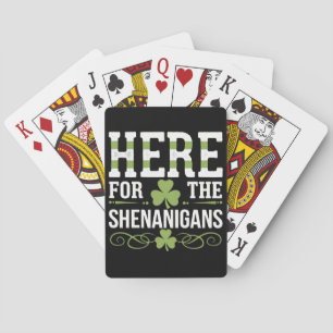 Baralho Aqui Para A Rua Shenanigans Irish Ireland Patrick.