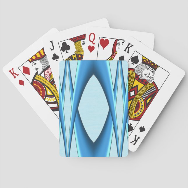 Baralho Arco Azul Futurista (Verso)
