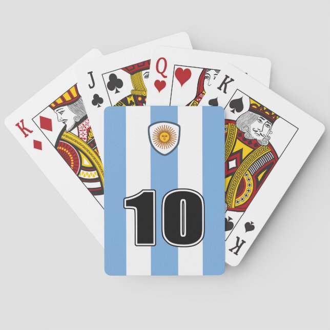 Baralho Argentina soccer (Verso)