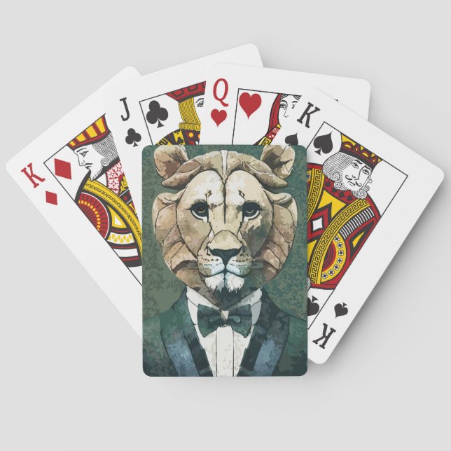 Baralho Aristocrat Lion (Verso)