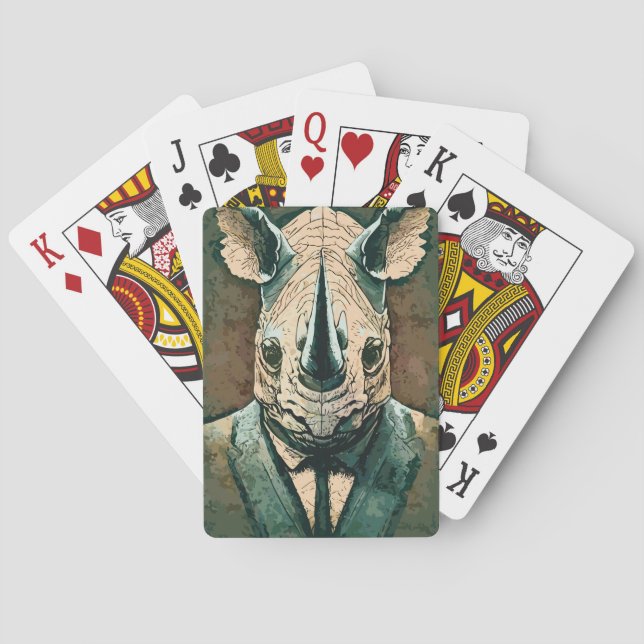 Baralho Aristocrat Rhino (Verso)