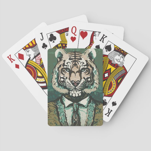Baralho Aristocrat Tiger (Verso)