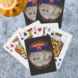 Baralho Arizona Winslow de Destino 66 da Rota Histórica