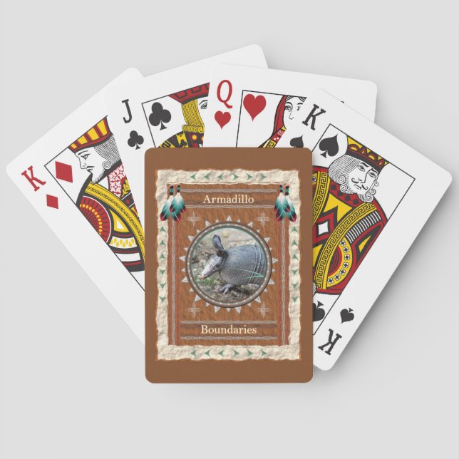 Baralho Armadillo - Boundaries Classic Playing Cards  (Verso)